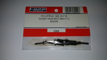 JR80009 - Socket Head Bolt M2.6x12