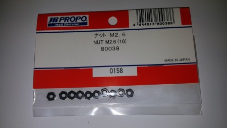 JR80038 - M2.6 nut
