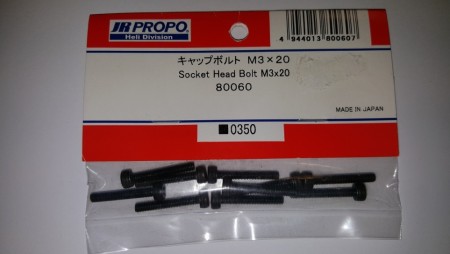 JR80060 - Socket Head Bolt M3x20