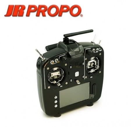 JR Propo MATRIX 22 with CNC gimbals, Black, Mode 1, CE version