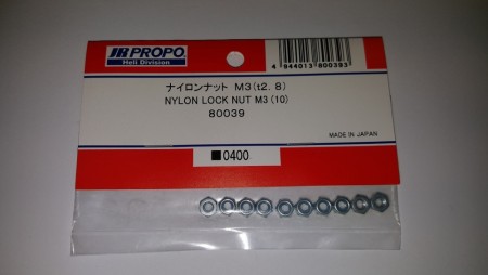 JR80039 - Nylon Lock Nut M3