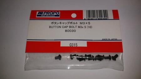 JR80030 - Button Cap Bolt M3x5